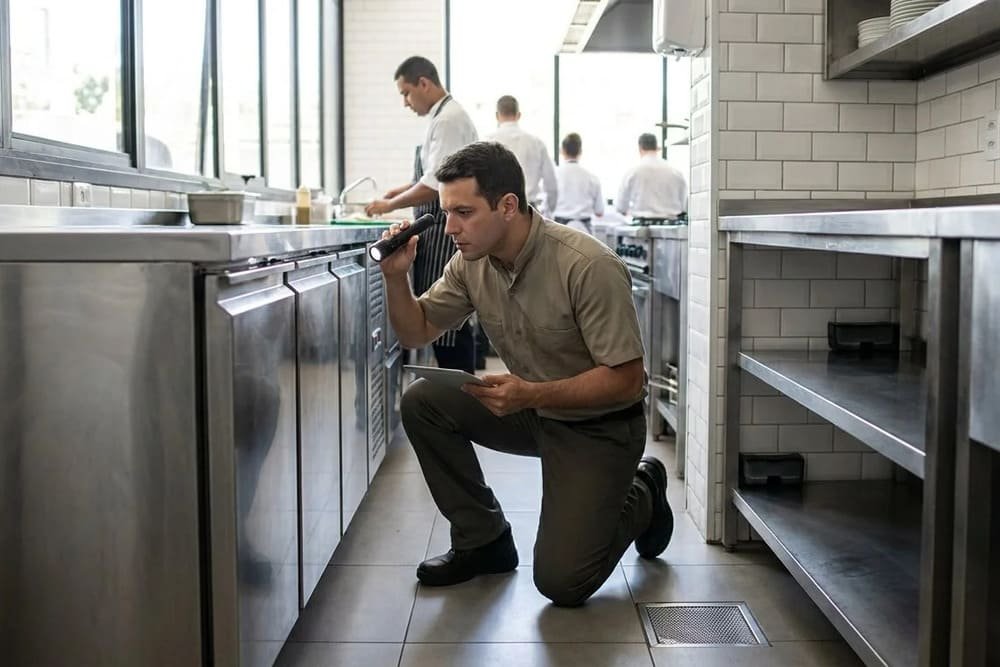 Controle de moscas em restaurantes e indústrias