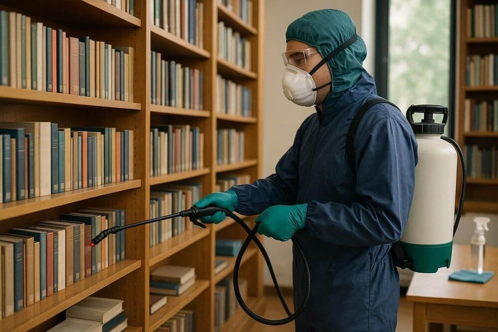 Preparação para Desratização em Empresa